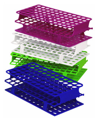 Test tube racks, OneRack®, POM