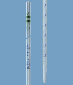 Graduated pipettes AR-GLAS®, class A, type graduated to contain, blue graduations