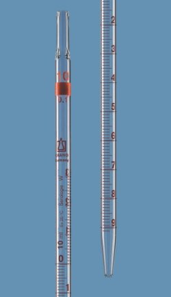 Graduated pipettes, serological, AR-GLAS®, amber graduations