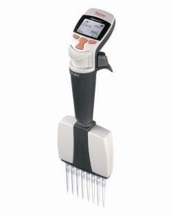 Electronic multichannel microliter pipettes Finnpipette™ Novus, variable