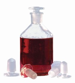 Water sampling bottles and glass stoppers, behrotest®