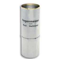 Rain meter, stainless steel/plastic