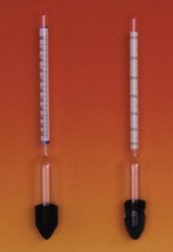 Hydrometers, density