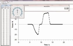 Data transfer software AFH FAST for Digital force gauge FL