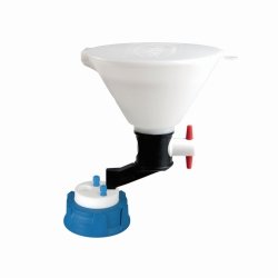 SafetyWasteCaps with safety funnel for liquid waste