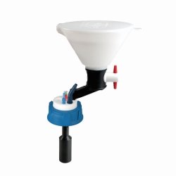 SafetyWasteCaps with safety funnel with mechanical level control