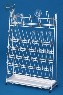 Draining racks, PE-coated wire