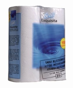 Laboratory tissues SCOTT® EXQUISITA, roll , 2-ply