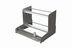 Roll dispenser with Cutter