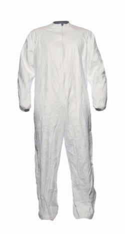 Disposable coverall Tyvek®IsoClean®, with collar, sterile