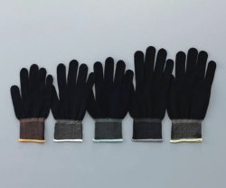 Gloves ASPURE BLACK, PU-coated