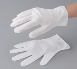 Gloves ASPURE ASPERITY DETECTING, white