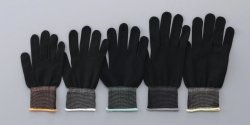 Undergloves ASPURE, black, polyester or nylon