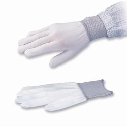 Undergloves, ASPURE cool, white polyester