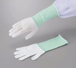 Undergloves ASPURE long, white, nylon