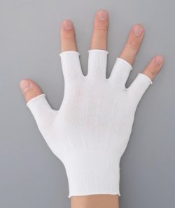 Undergloves ASPURE, white, nylon