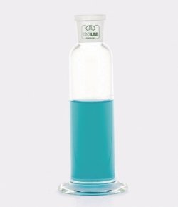 Gas wash bottle reservoirs, Drechsel, borosilicate glass 3.3