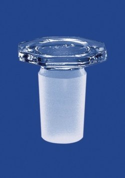 Conical ground joint stoppers, borosilicate glass 3.3