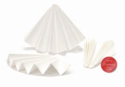 Filter Paper, technical, folded filters