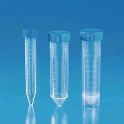 Conical Test and Centrifuge tubes, PP, graduated