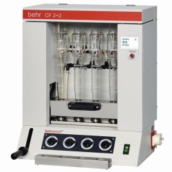 behrotest® CF 2+2 and CF 6, Semi-automatic Crude Fibre Extraction