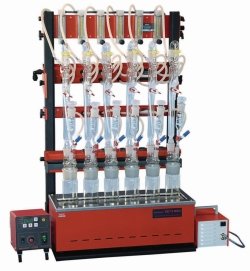 Complete Cyanide Distillation Unit, 6 Sample Places