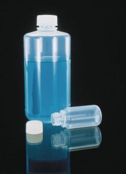 Narrow-mouth bottles  Nalgene™ Type 1600, FEP with screw cap ETFE