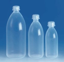 Narrow-mouth bottles with screw thread