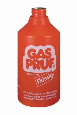 Gas leak detection fluid