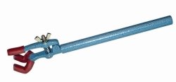 Three-prong clamp, malleable iron