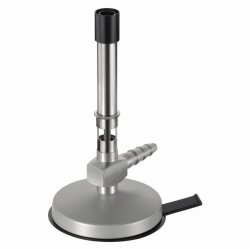 Bunsen burner with air regulation