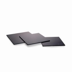 Glass ceramic laboratory protection plate