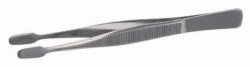 Cover glass forceps, stainless 18/10 steel