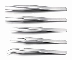 High Precision Tweezers, anti-Magnetic, anti-Acid