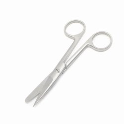 Surgical scissors, stainless steel