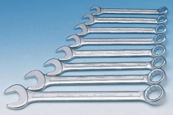 Combination spanner set