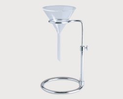 Funnel holder, chromated steel