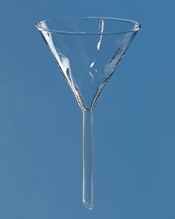 Funnels, Borosilicate glass 3.3, fluted interior