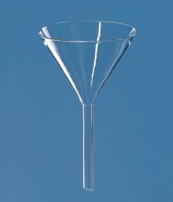 Funnels, Borosilicate glass 3.3, plain