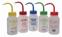 LLG-Safety wash bottles, 500 ml, LDPE