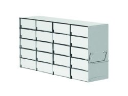 Racks for upright freezers, stainless steel, for boxes with 50 mm height