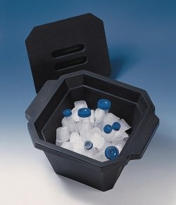 Cooling boxes, PUR, with lid