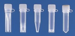 Micro tubes, PP, with attached screw cap, PE, with sealing cone