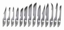 Scalpel blades, non-sterile