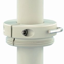 Screwthread connections for PP and PTFE drum pumps