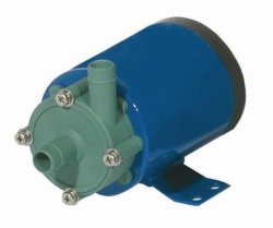 Horizontal centrifugal pumps, magnetically coupled