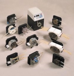 Single-channel pumpheads for  BVP-Standard (-Process) and MCP-Standard (-Process) peristaltic pump drive units