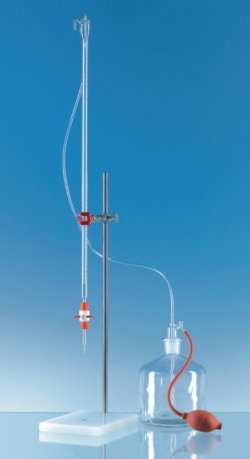 Compact automatic burette, BLAUBRAND®, Boro 3.3, class AS