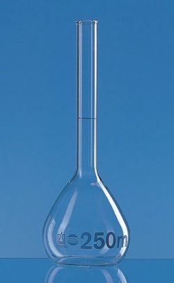 Volumetric flasks, borosilicate glass 3.3, class A