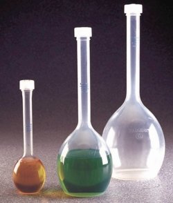 Volumetric flasks Nalgene™, PMP, PP